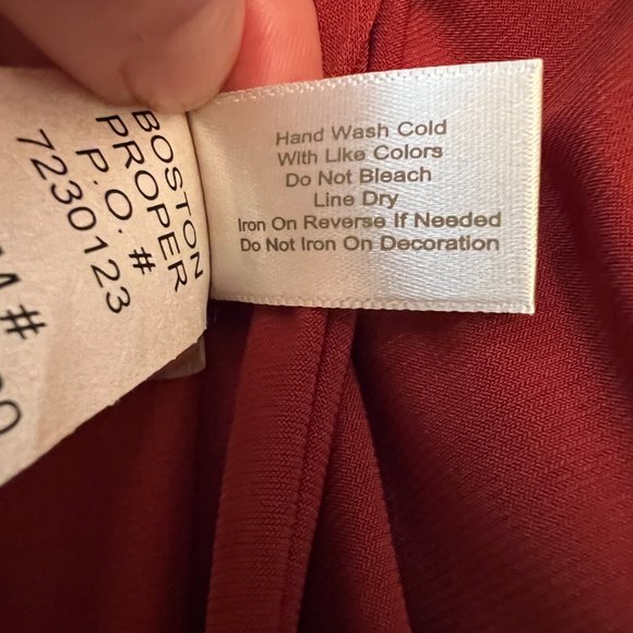 Boston Proper Cold Shoulder Surplice Jumpsuit - Size S - Picture 10 of 11